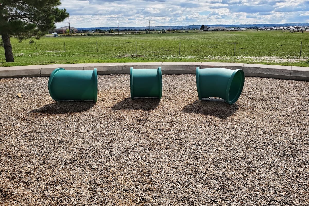 Meridian Commons Park dining area