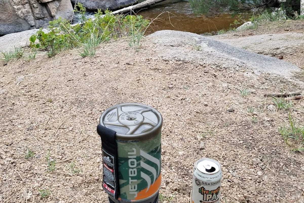 Cheeseman Canyon Flyfishing dining area