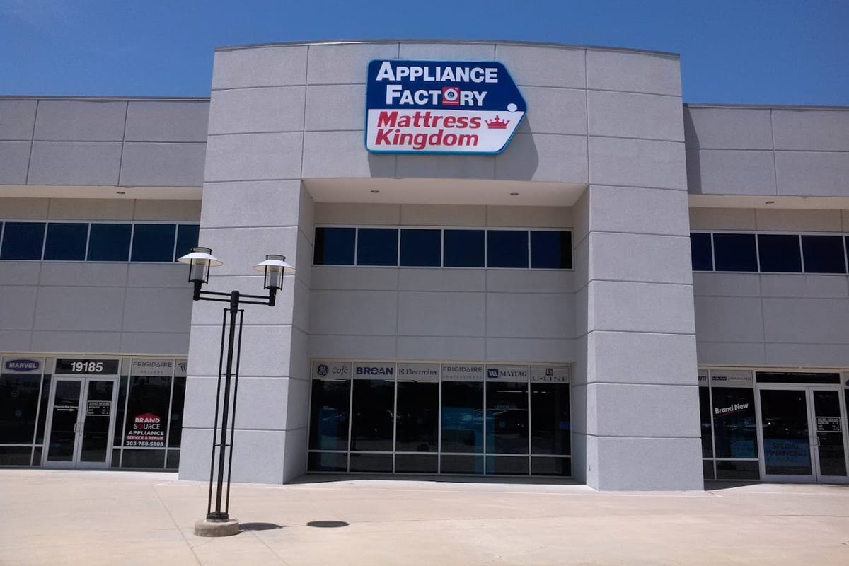 Interior view of Appliance Factory