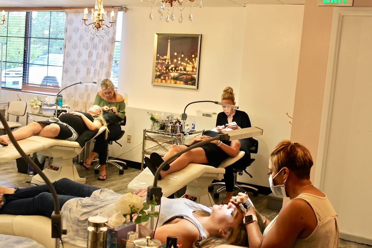 Interior view of Beauty Lounge