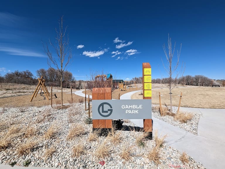 Gamble Park atmosphere and seating