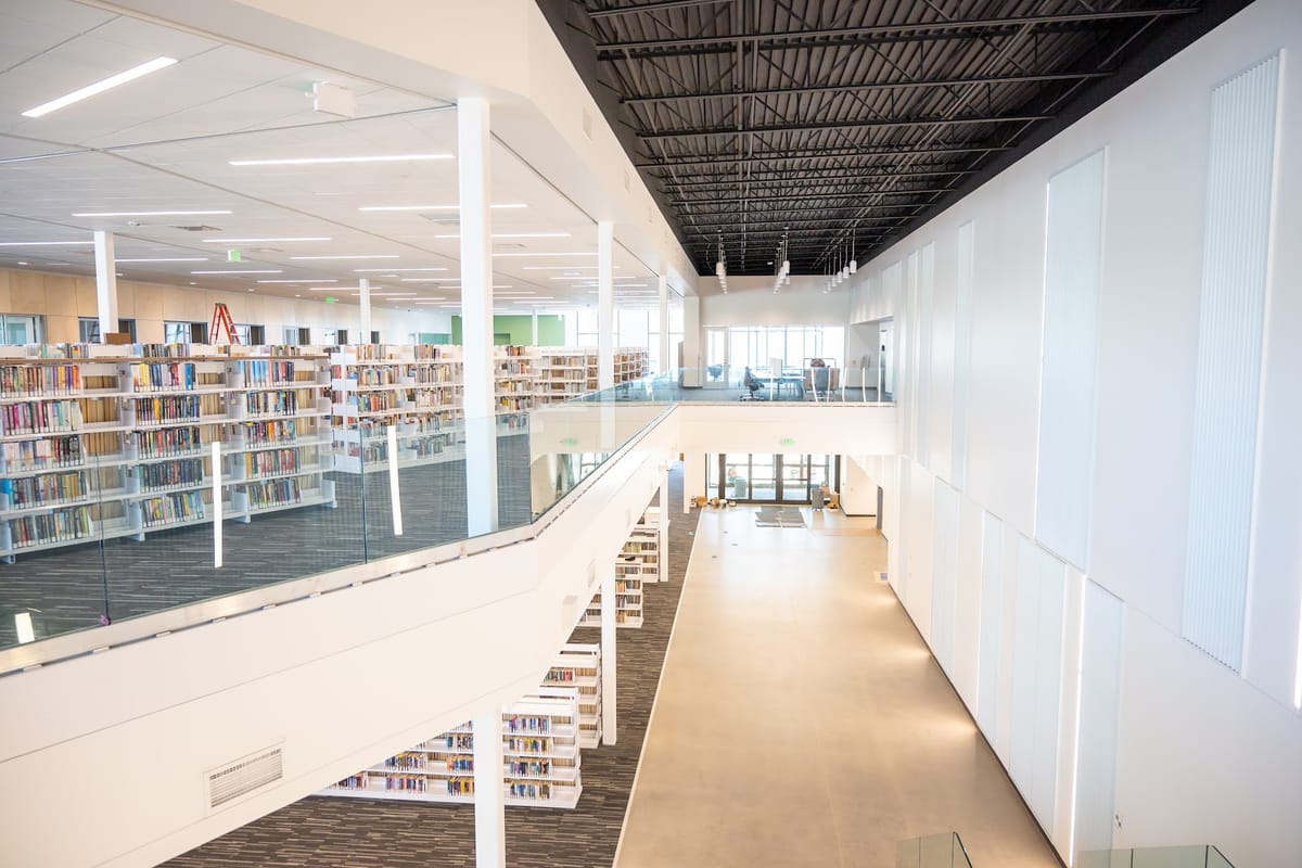 Douglas County Libraries - Philip & Jerry Miller Library dining area