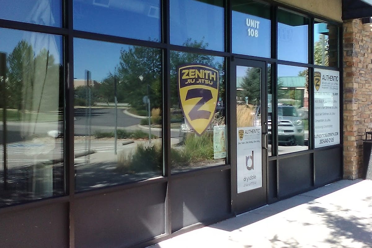 Interior view of Zenith Authentic Brazilian Jiu Jitsu