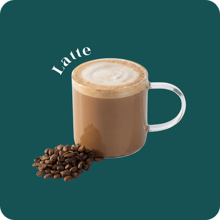 Handcrafted latte from Griddled Castle Rock