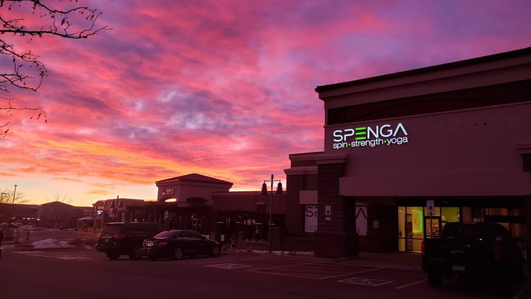 SPENGA Highlands Ranch exterior entrance