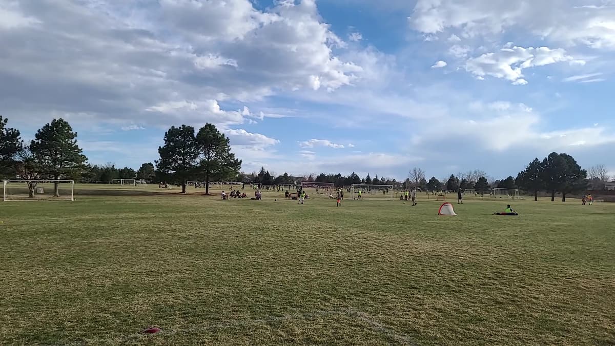 Founders Park park in Castle Rock, Colorado