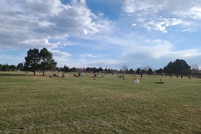 Founders Park park in Castle Rock, Colorado