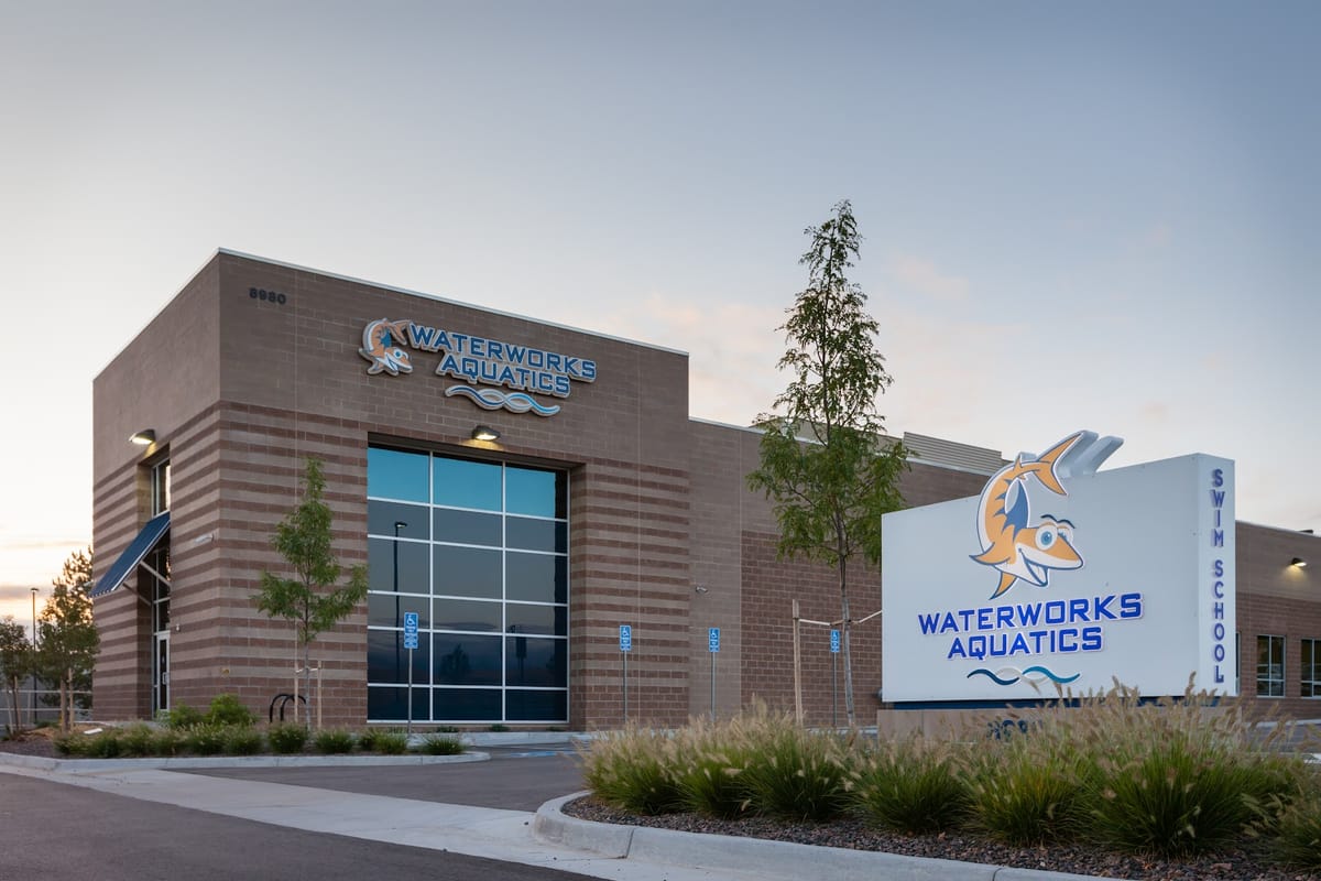 Waterworks Aquatics dining area