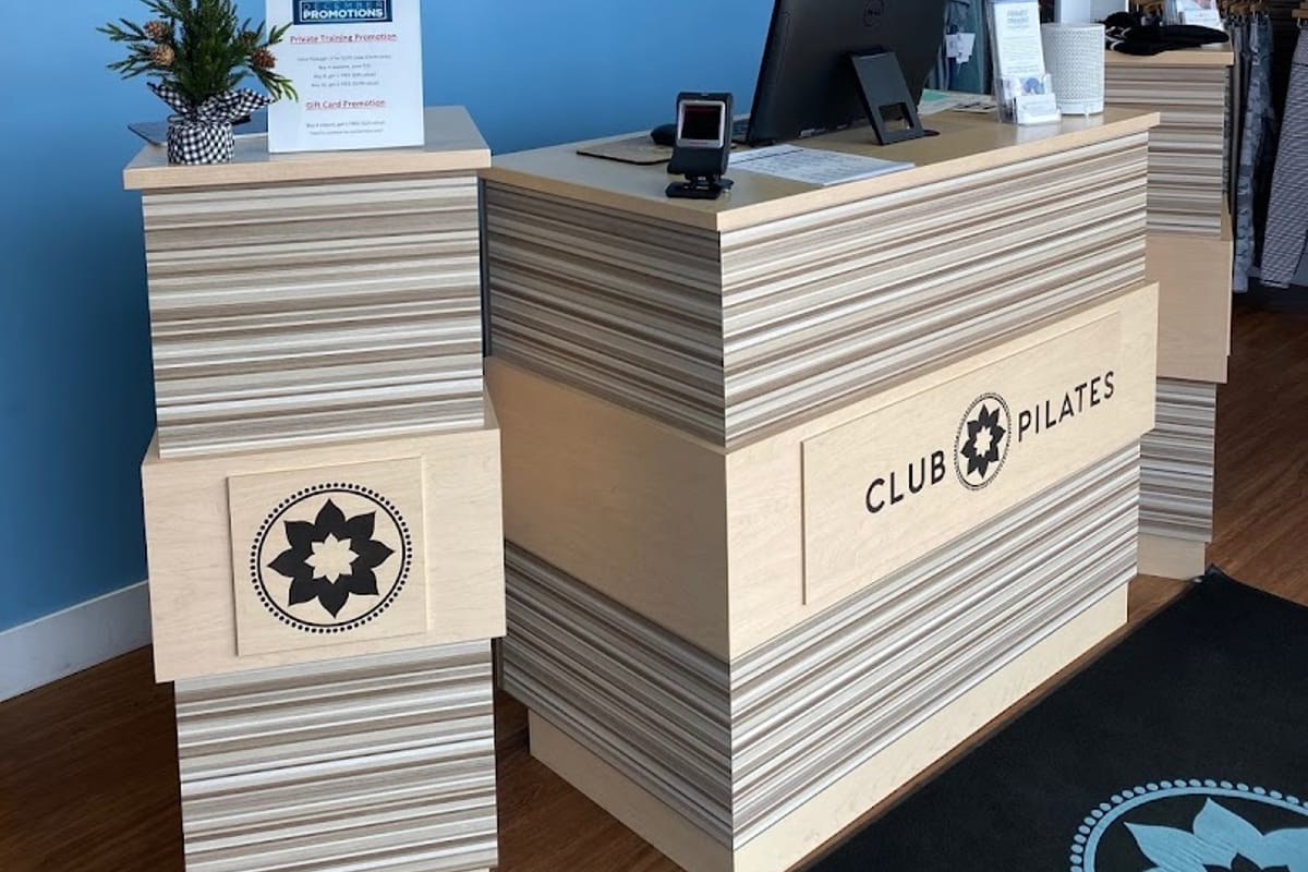 Club Pilates dining area