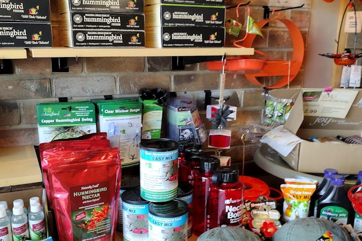 Wild Birds Unlimited dining area