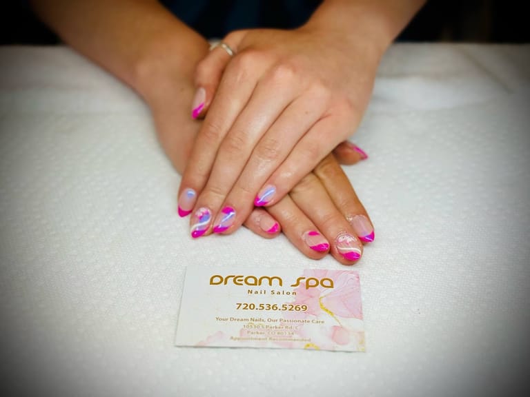 Dream Spa Nails atmosphere and seating