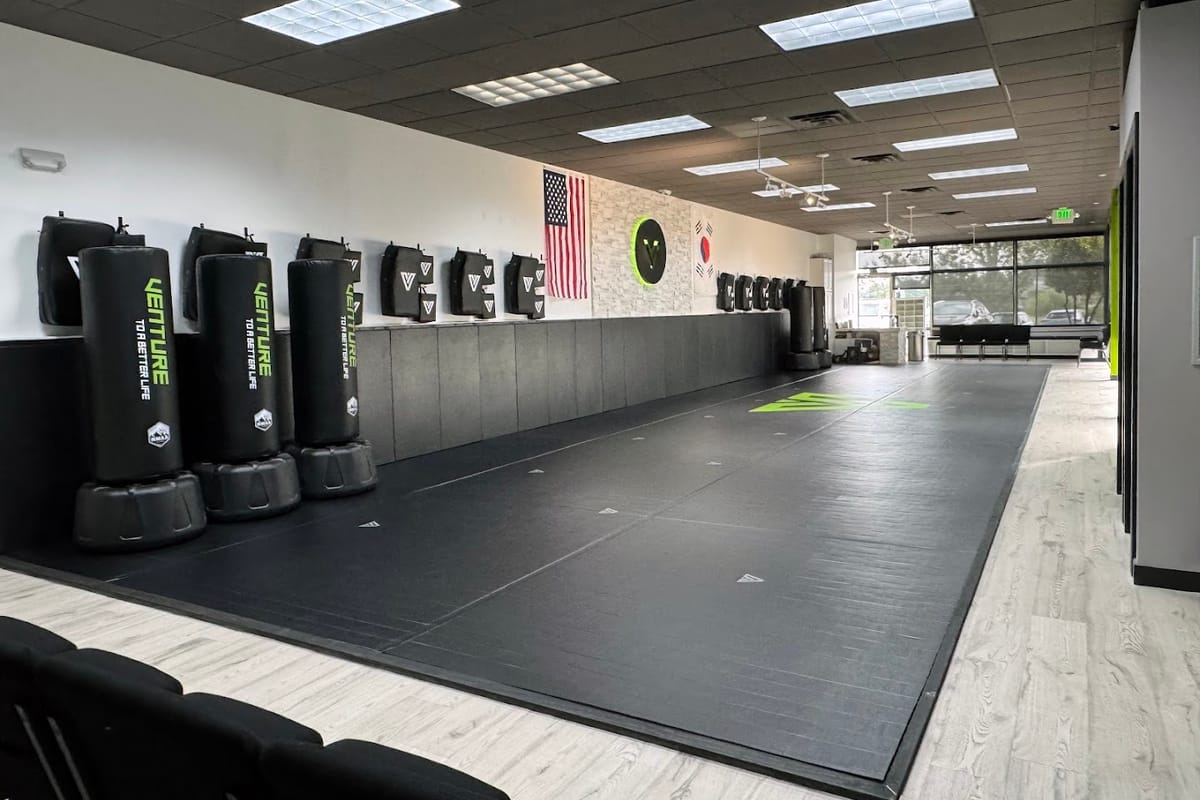 Interior view of Venture Martial Arts