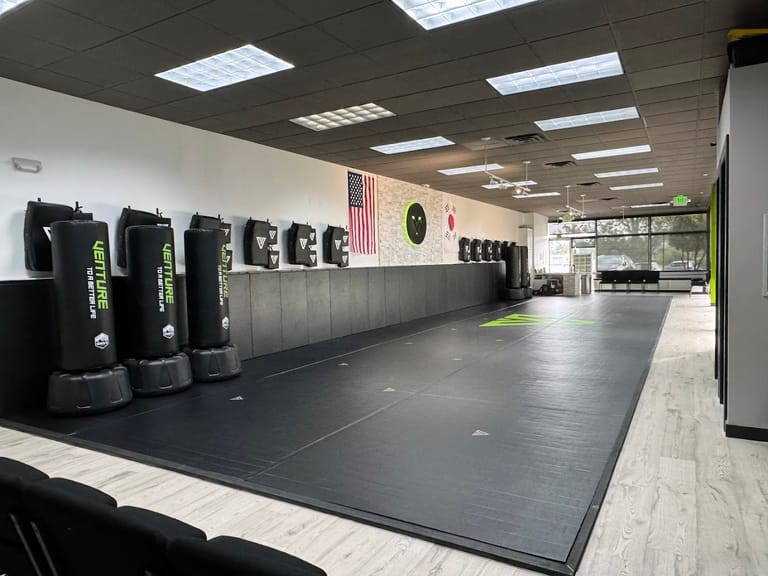 Interior view of Venture Martial Arts