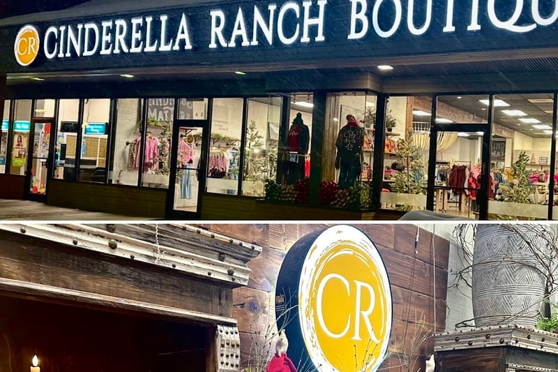 Cinderella Ranch Boutique retail store in Parker, Colorado