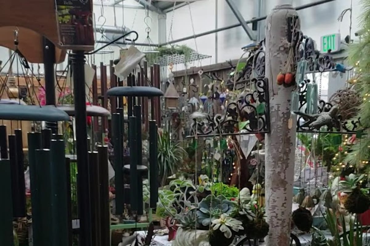 Interior view of The Barn Antiques and Specialty Shops