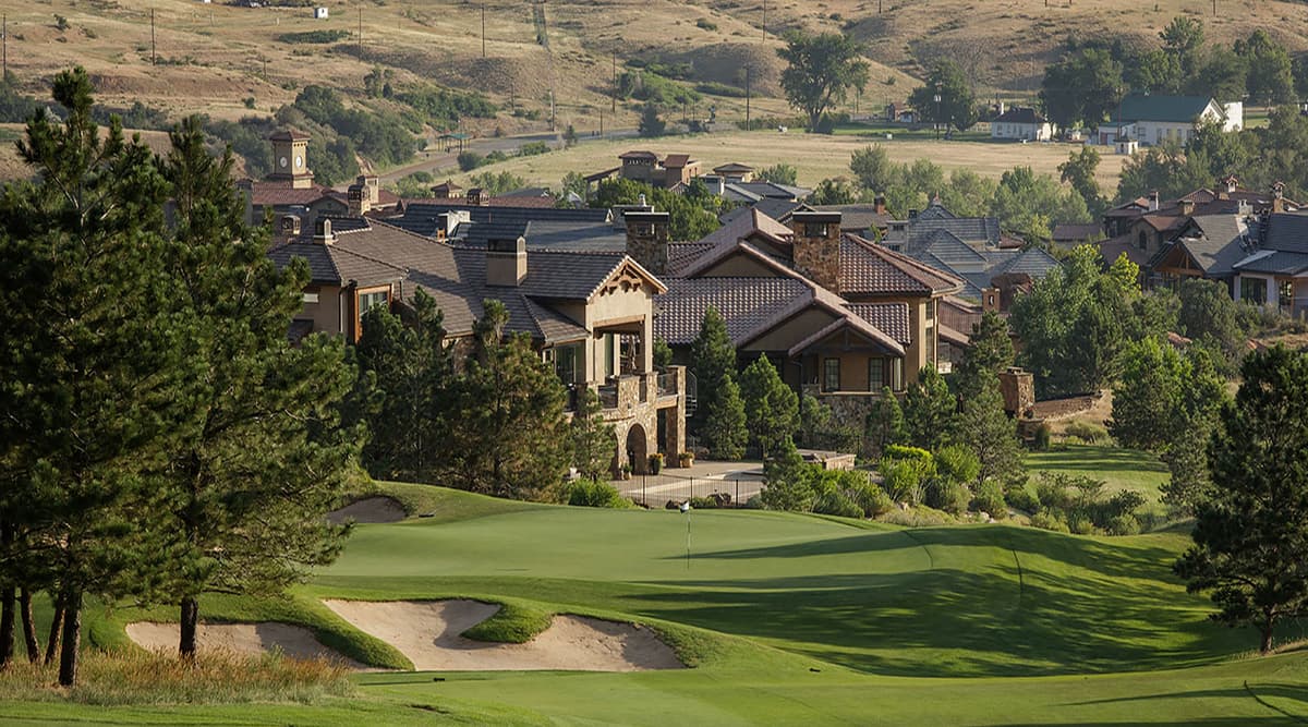 Ravenna Country Club golf course in Littleton, Colorado