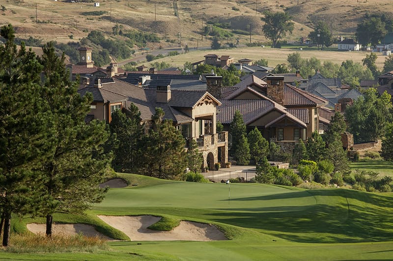 Ravenna Country Club golf course in Littleton, Colorado