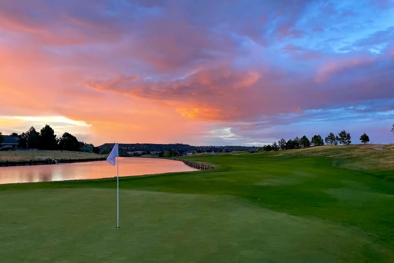 Plum Creek Golf Club golf course in Castle Rock, Colorado