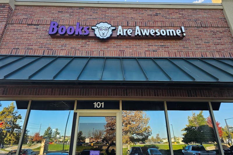 Books are Awesome retail store in Parker, Colorado