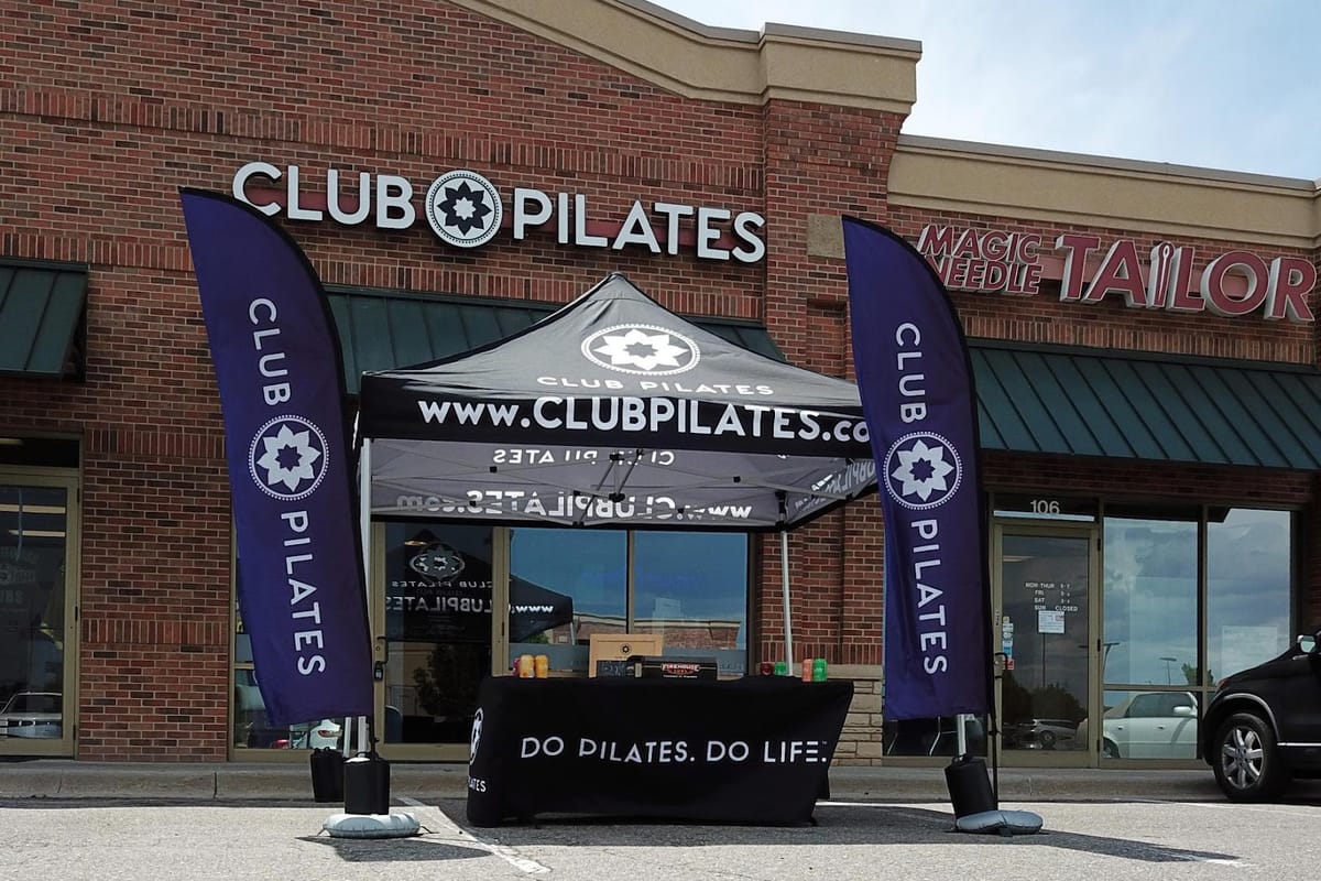 Interior view of Club Pilates