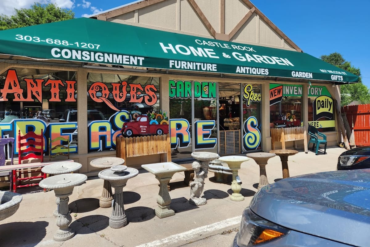 Interior view of Castle Rock Consignment