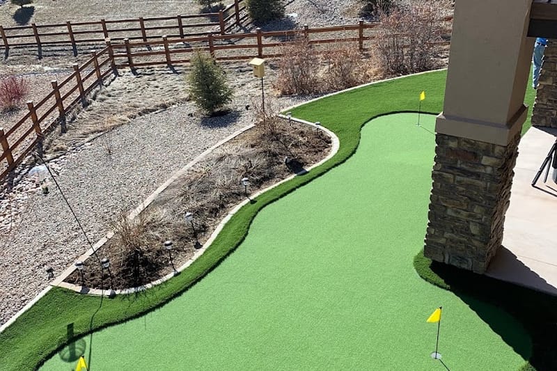 Tour Greens Denver golf course in Parker, Colorado