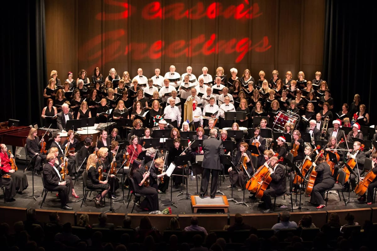 Interior view of Parker Symphony Orchestra