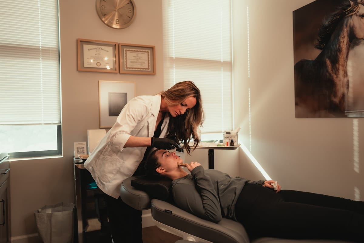 Interior view of Intentional Aesthetics & Wellness