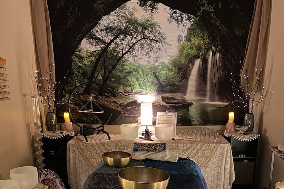 Tri Resonance Sound & Energy Healing dining area