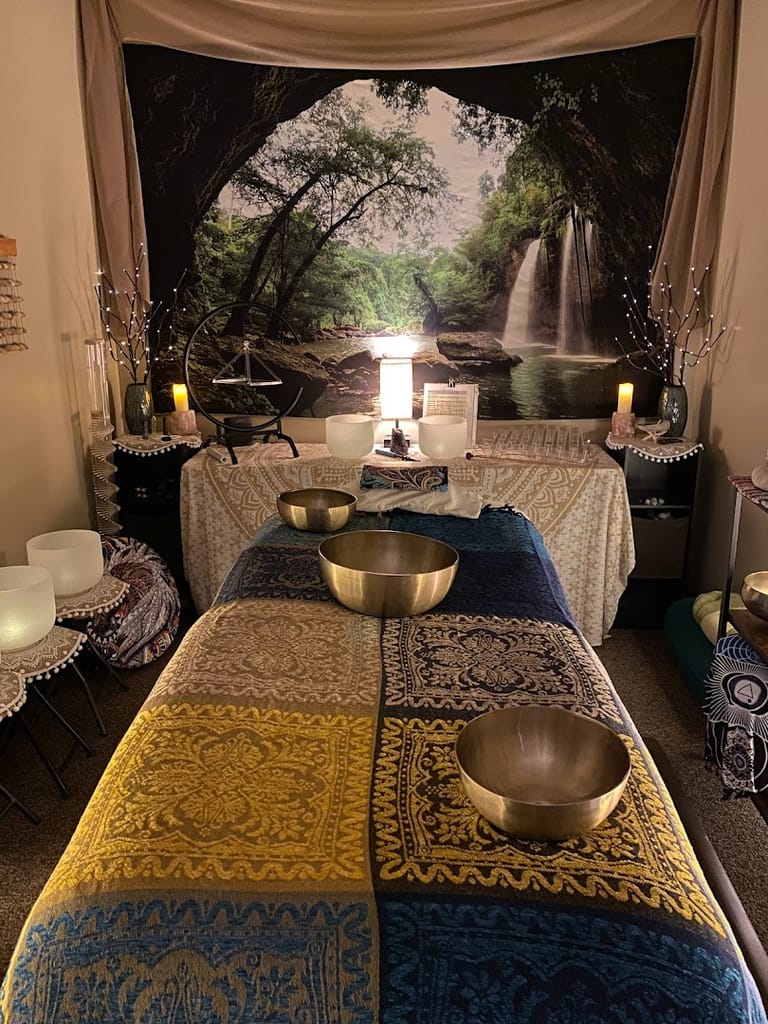 Tri Resonance Sound & Energy Healing dining area