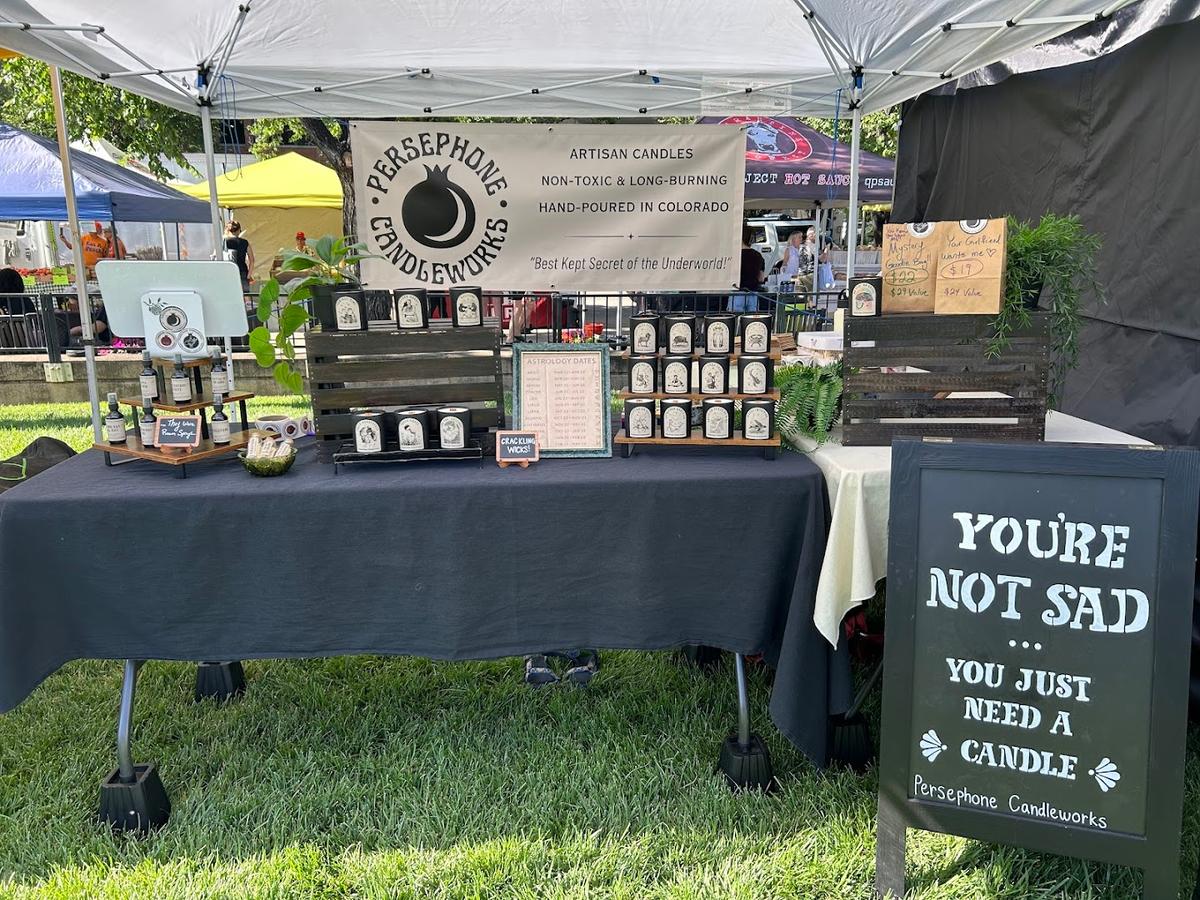 Persephone Candleworks retail store in Castle Rock, Colorado