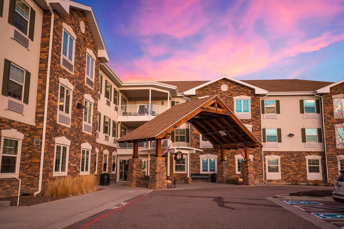 The Suites Parker senior living community in Parker, Colorado