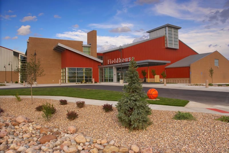 Parker Fieldhouse park in Parker, Colorado