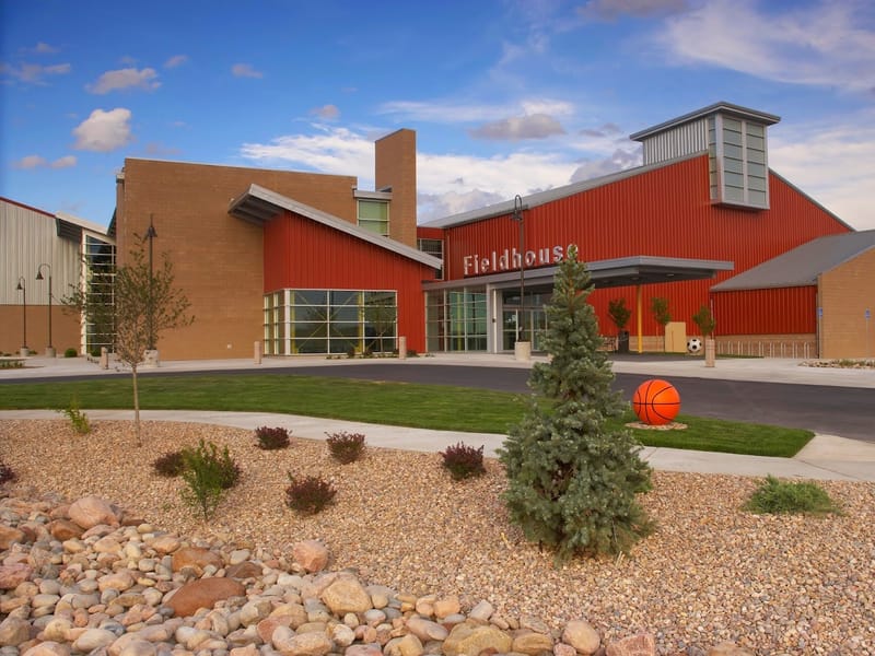 Parker Fieldhouse park in Parker, Colorado