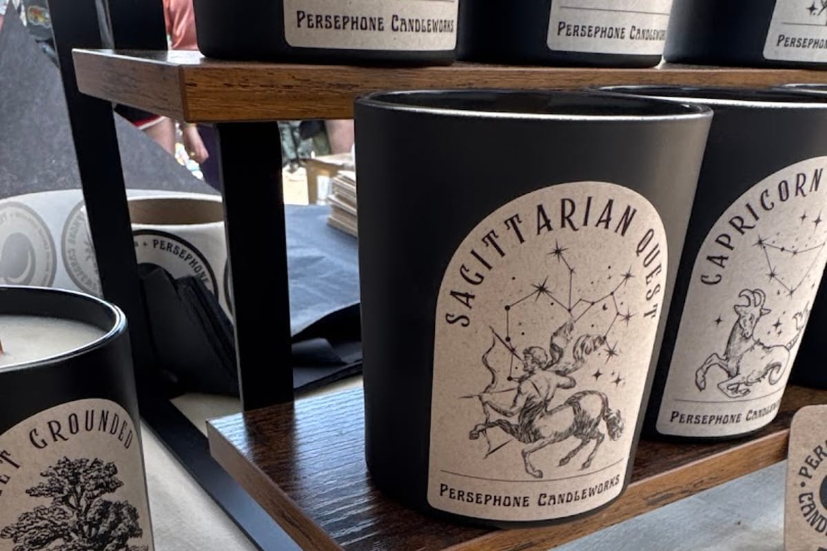 Persephone Candleworks featured offerings