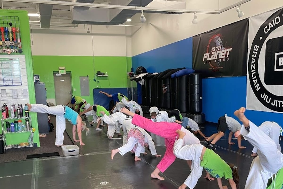 Interior view of Ronin Capoeira