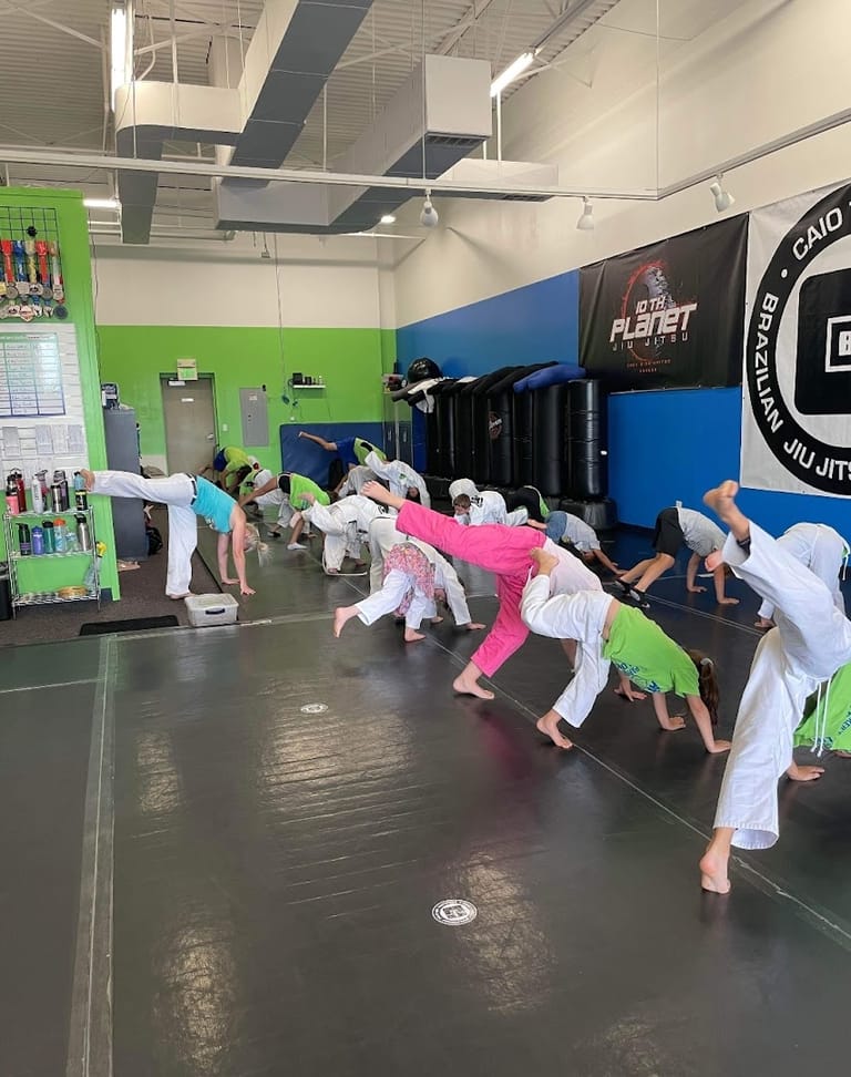 Interior view of Ronin Capoeira