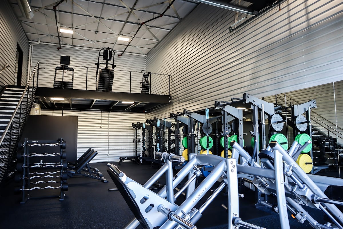Aesthetix Gym dining area