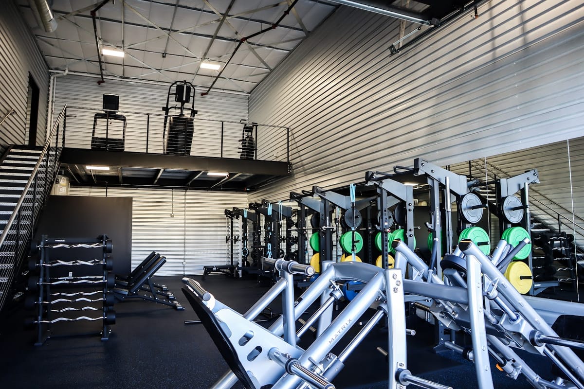 Aesthetix Gym dining area