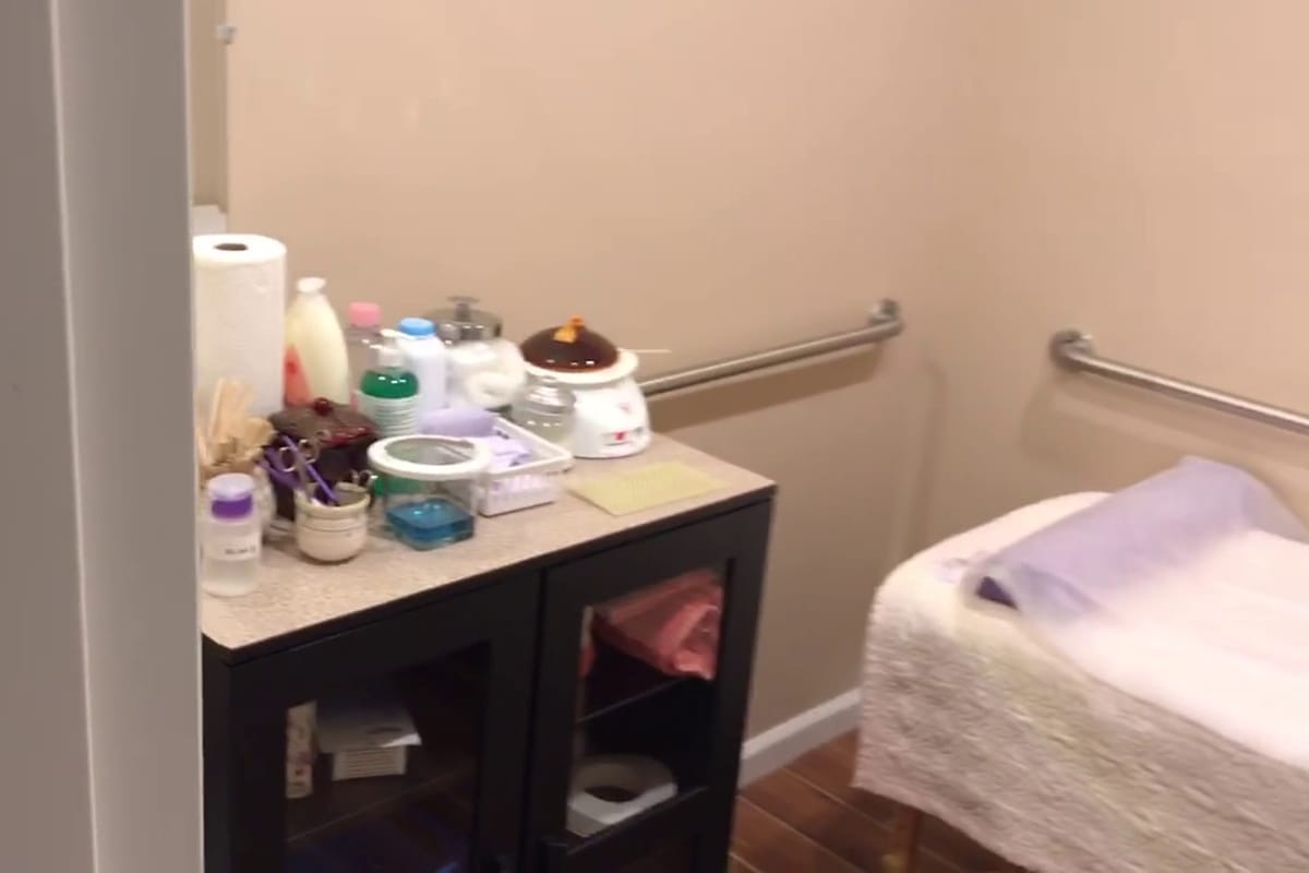 Interior view of Cherry Nails
