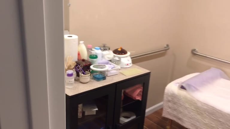 Interior view of Cherry Nails