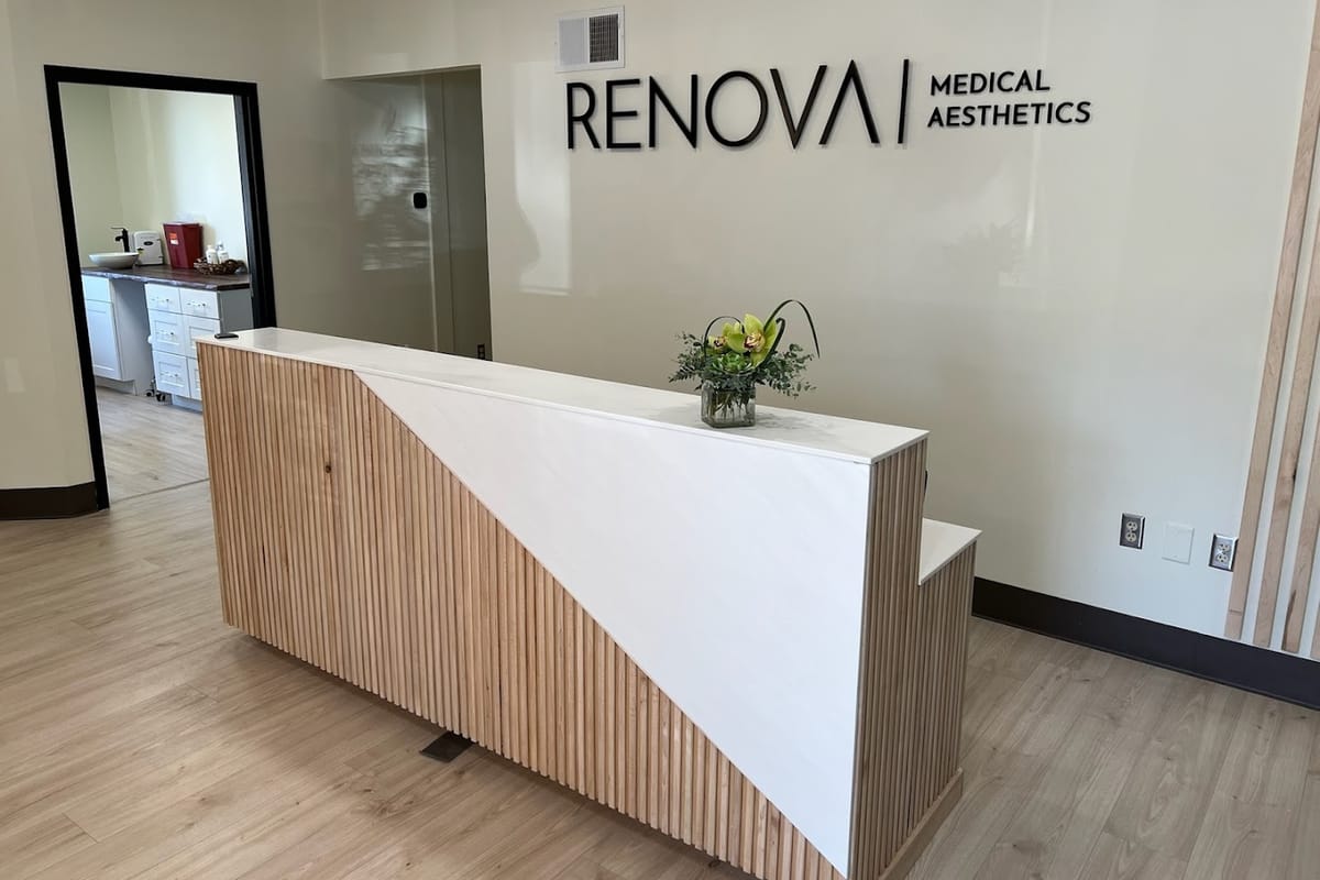 Renova Medical Aesthetics atmosphere and seating