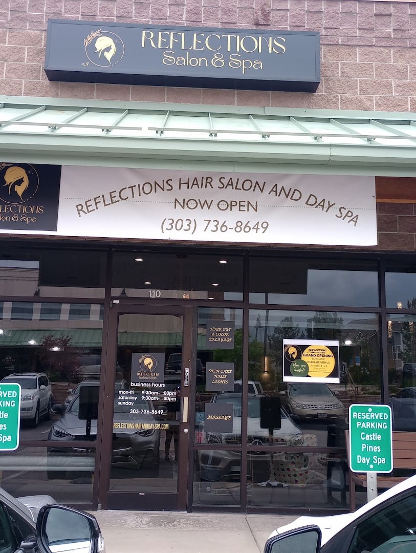 Reflections Hair and Day Spa featured offerings