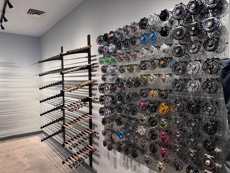 Interior view of Golden Fly Shop