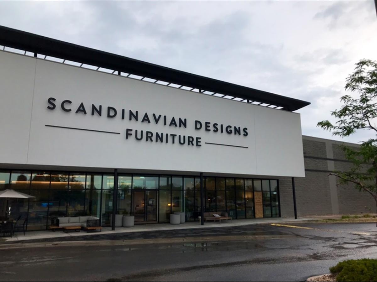 Scandinavian Designs Furniture retail store in Highlands Ranch, Colorado
