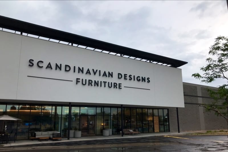Scandinavian Designs Furniture retail store in Highlands Ranch, Colorado