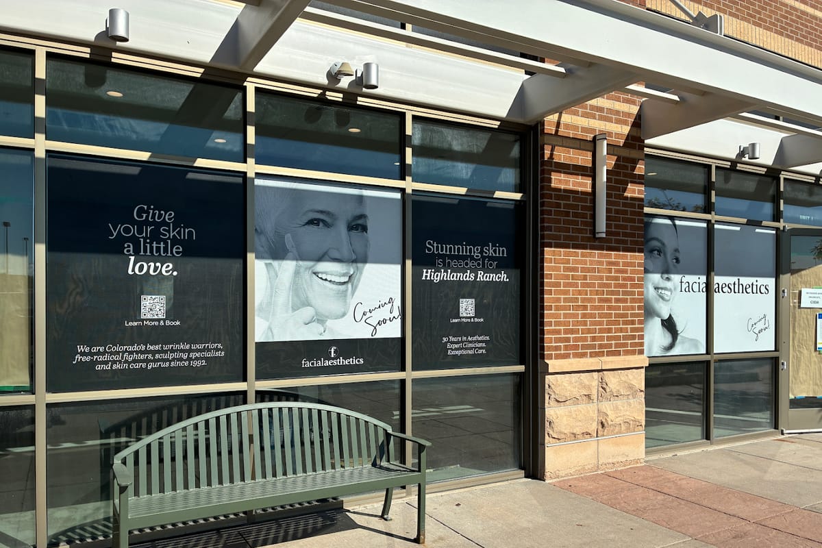Interior view of Facial Aesthetics - Highlands Ranch