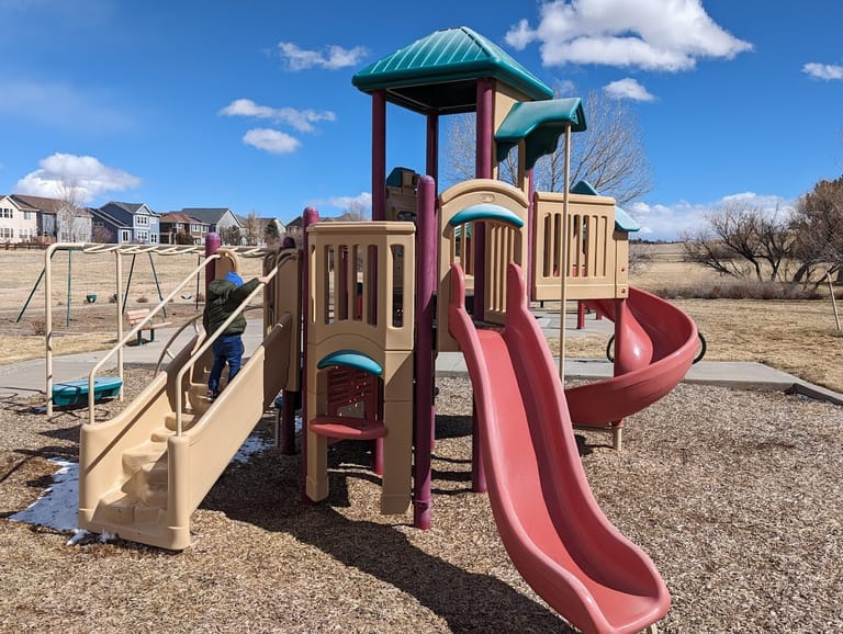 Interior view of Paperflower Park Playground