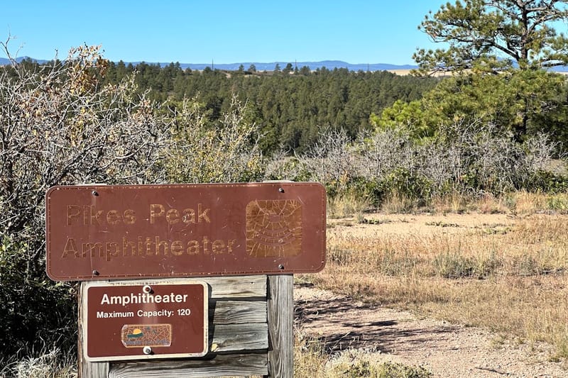 Pike's Peak Amphitheater event venue in Franktown, Colorado