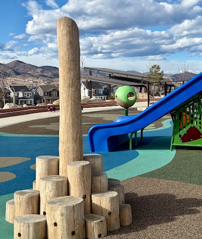 Prospect Village Community Park entrance in Sterling Ranch